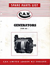 cover of Generators Type AC8