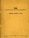 cover of Smiths Combustion Heating Equipment