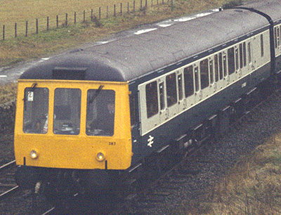 Class 116 DMU with no roof vents
