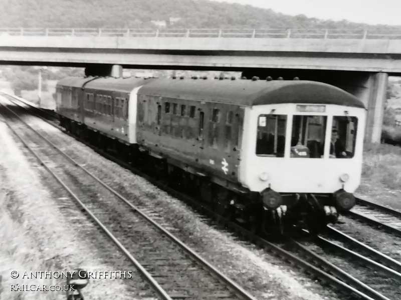Class 100 DMU at Helsby