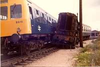 Class 101 DMU at Bristol Marsh Junction Depot