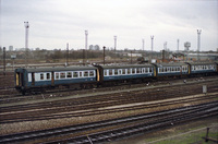 Old Oak Common depot on 12th March 1989