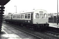 Class 101 DMU at Chester-le-Street