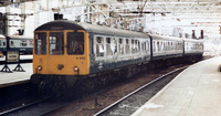 Class 104 DMU at Glasgow Central