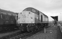 Class 105 DMU at Newton Heath depot