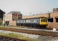 Class 108 DMU at Blackburn