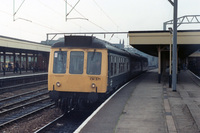 Class 108 DMU at Stockport
