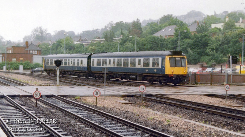 Class 108 DMU at Exeter