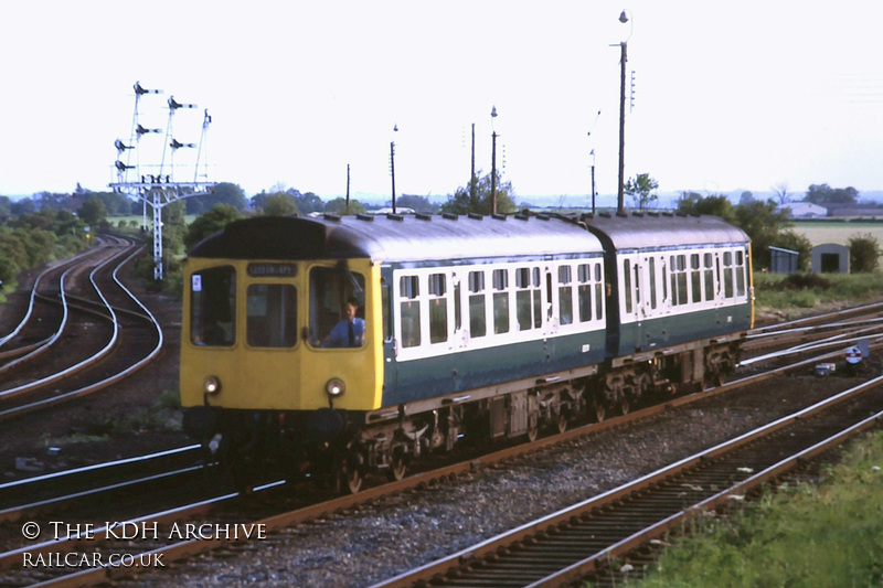 Class 110 DMU at Wrawby Junction