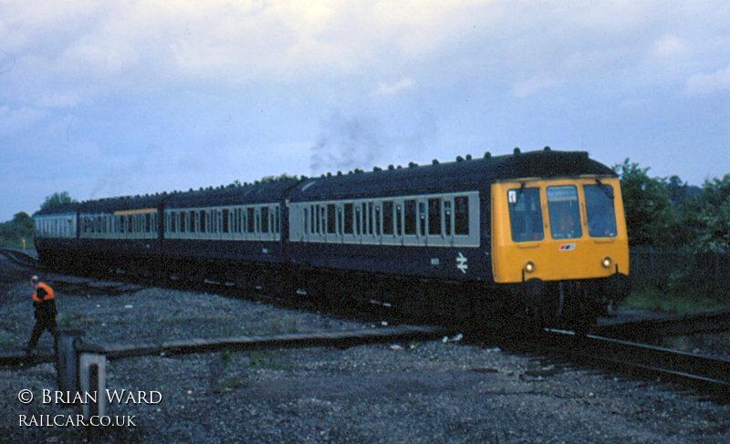 Class 115 DMU at Bicester North