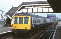 Class 116 DMU at Stratford-upon-Avon