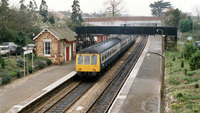 Class 116 DMU at Droitwich