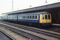 Class 116 DMU at Nottingham