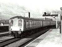 Class 116 DMU at Cardiff