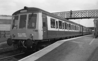 Class 116 DMU at Loughborough