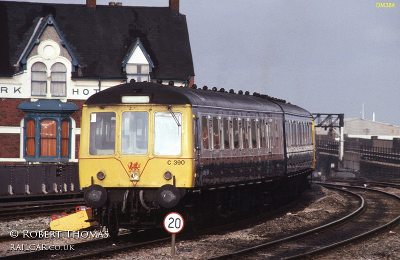 Class 116 DMU at Cardiff Central