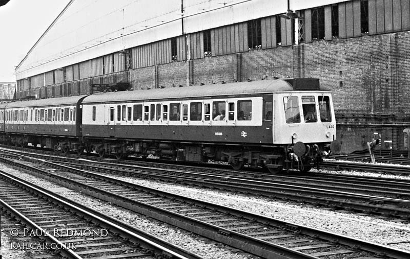 Class 117 DMU at London Paddington