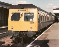 Class 120 DMU at Maidenhead