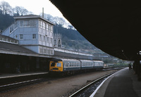 Class 120 DMU at Bath Spa