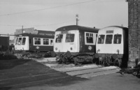 Class 120 DMU at Chester depot