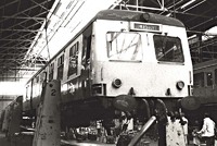 Class 120 DMU at possibly Swindon Works