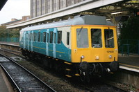 Class 121 DMU at Cardiff Queen Street