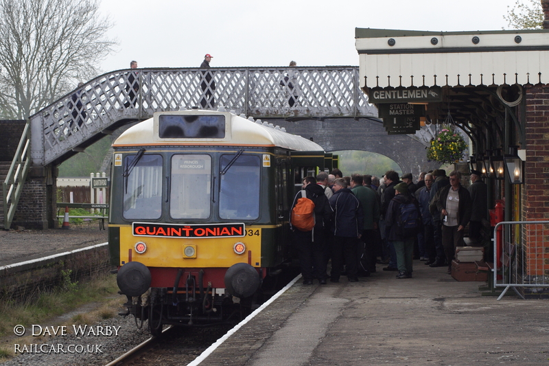 Class 121 DMU at Quainton Road