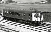 Class 122 DMU at Barrow Hill