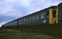 Class 125 DMU at Whitemoor Yard