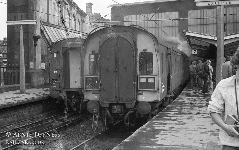Class 126 DMU at Carlisle