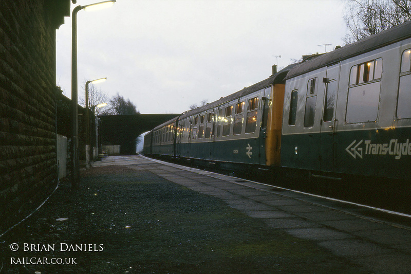 Class 126 DMU at Kilmacolm