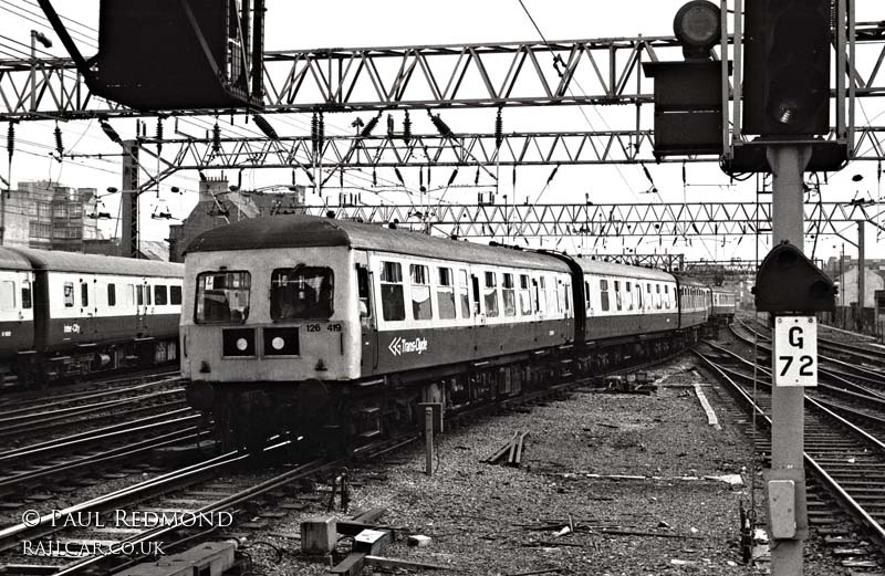 Class 126 DMU at Glasgow Central