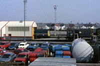 Cardiff Canton depot on 18th April 1989