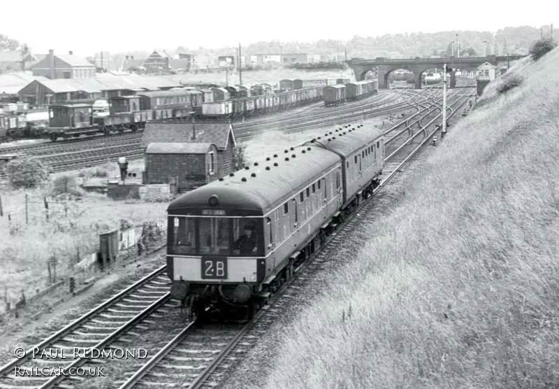 Class 100 DMU at East Suffolk Junction, Ipswich