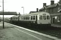 Class 101 DMU at Chester-le-Street