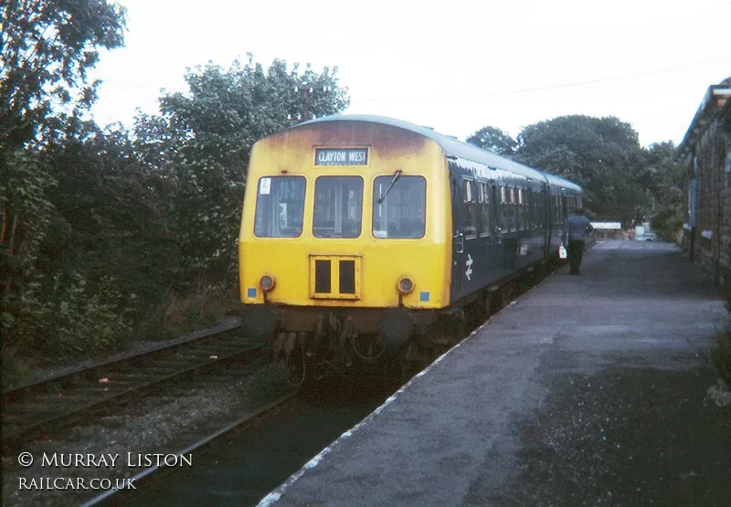 Class 101 DMU at Clayton West