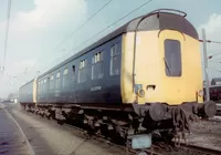 Class 103 DMU at Wigan Springs Branch depot