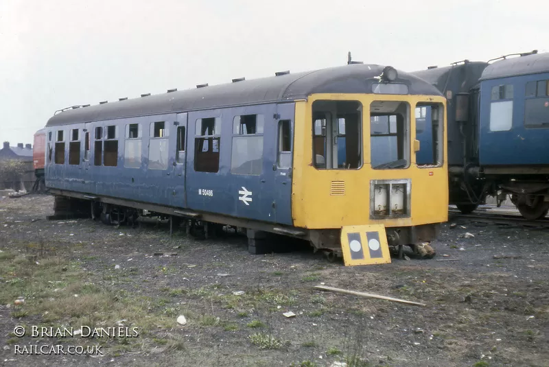 Class 104 DMU at Newton Heath depot