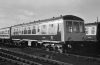 Class 108 DMU at Chester depot