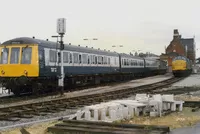Class 116 DMU at Hereford