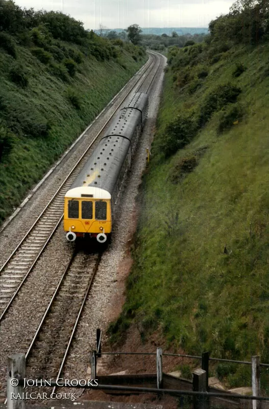 Class 116 DMU at Merryhill Tunnel