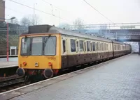 Class 117 DMU at Coventry