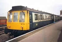 Class 117 DMU at Swindon