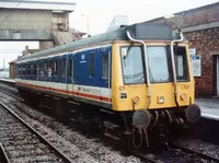 Class 121 DMU at Bletchley