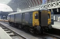 Class 128 DMU at London Paddington