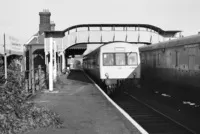 Class 101 DMU at Chappel and Wakes Colne