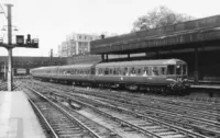 Class 104 DMU at London Euston