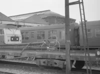 Class 104 DMU at Doncaster Depot