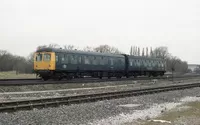 Class 105 DMU at Trent Junction