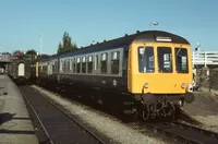 Class 108 DMU at Wrexham